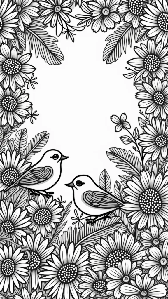 coloriages imprimables printemps